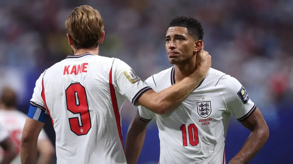 Kane, Bellingham on bench for England against France