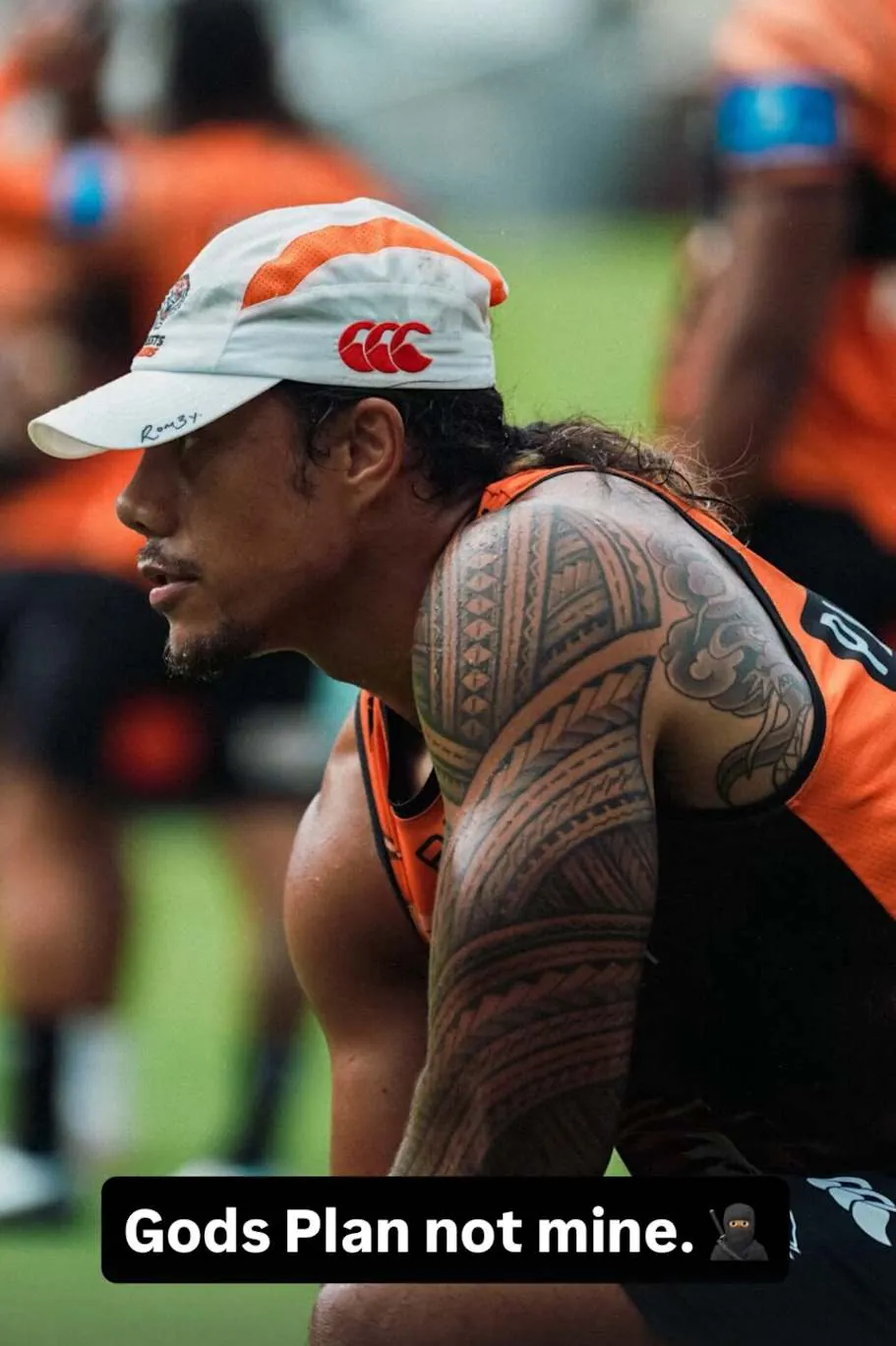 Jarome Luai’s Instagram story after news of his potential early exit broke.